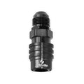 Q/R #4 Male Str to #4 Socket Valved Black
