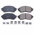 Power Stop 99-01 Mazda Protege Front Z17 Evolution Ceramic Brake Pads w/Hardware