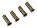 Rugged Ridge 99-06 Jeep Wrangler Brass Door Hinge Insert Set