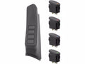 Rugged Ridge A-Pillar 4 Switch Pod Black LHD 07-10 Jeep Wrangler JK