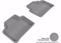 3D MAXpider 2013-2015 BMW X1 E84 Kagu 2nd Row Floormats - Gray
