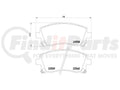 BRAKE PAD SET DISC BRAKE 8DB