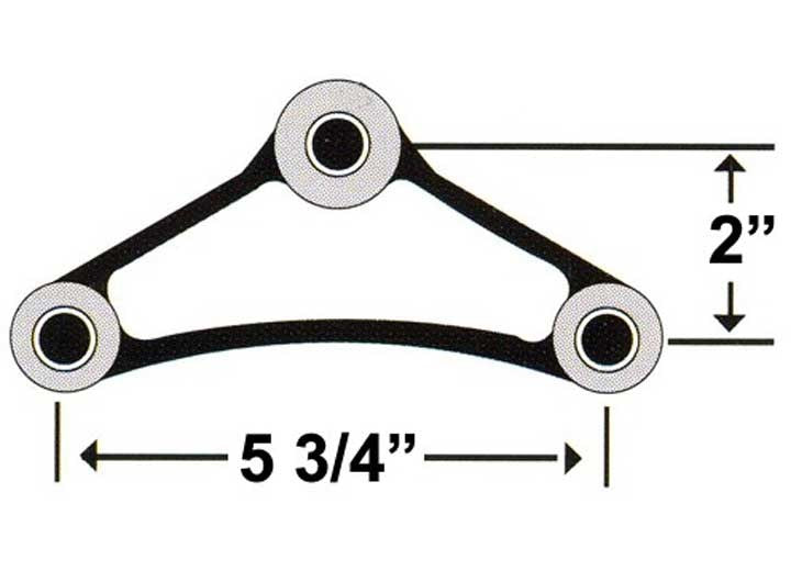 EQUALIZER BRONZE BUSHED LOW PROFILE W/GREASE FITTING