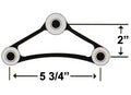 EQUALIZER BRONZE BUSHED LOW PROFILE W/GREASE FITTING