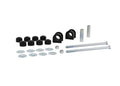 Sway bar - mount and link bushings 10 Bushings 2 Tubes 2 Bolts 8 Washers 2 Nuts Grease