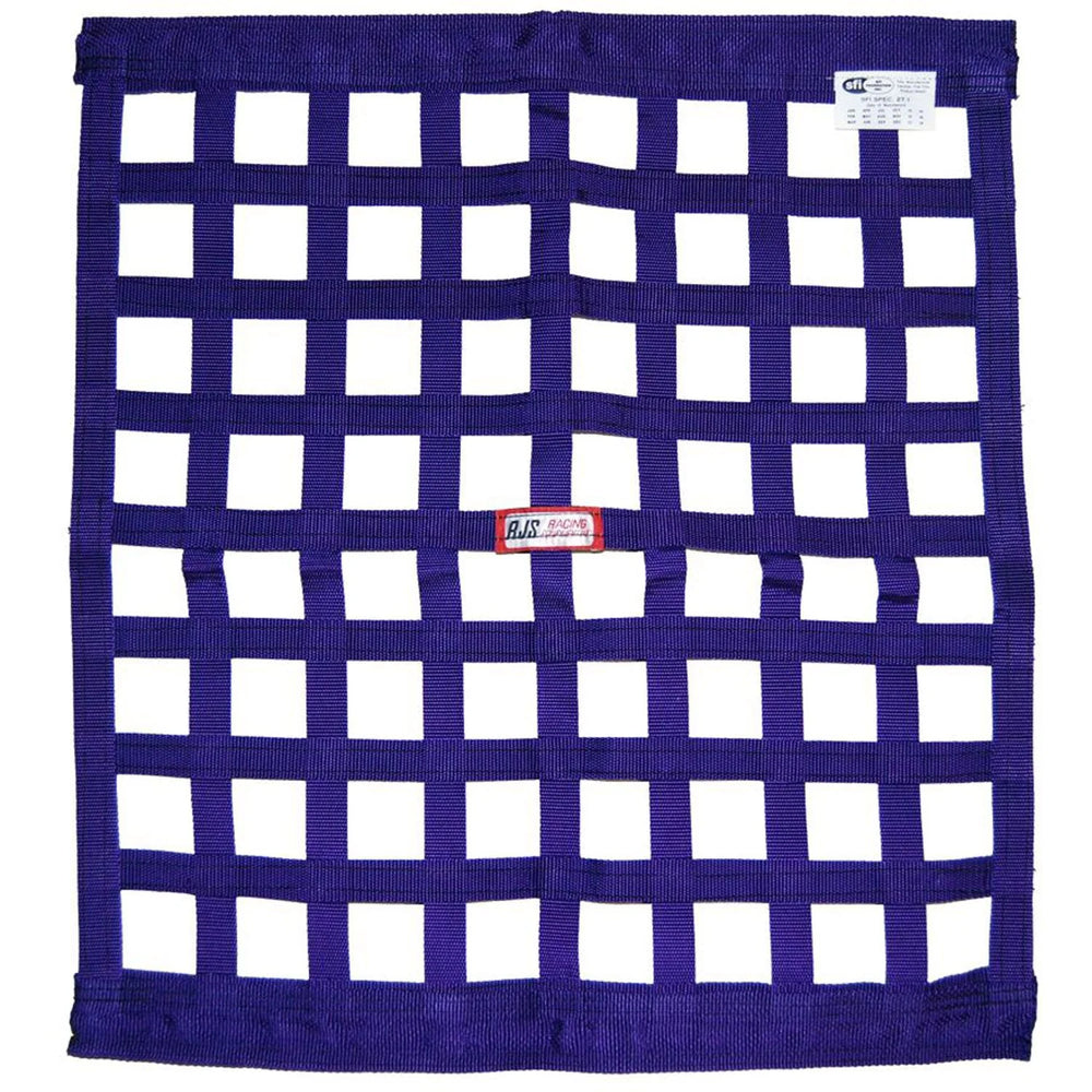 SFI 27.1 RIBBON WINDOW NET (24' X 2