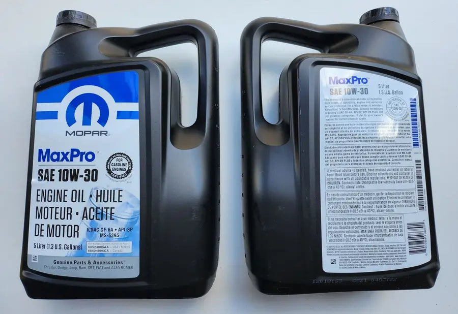 Mopar OE 10W30 Engine Oil 1 Quart