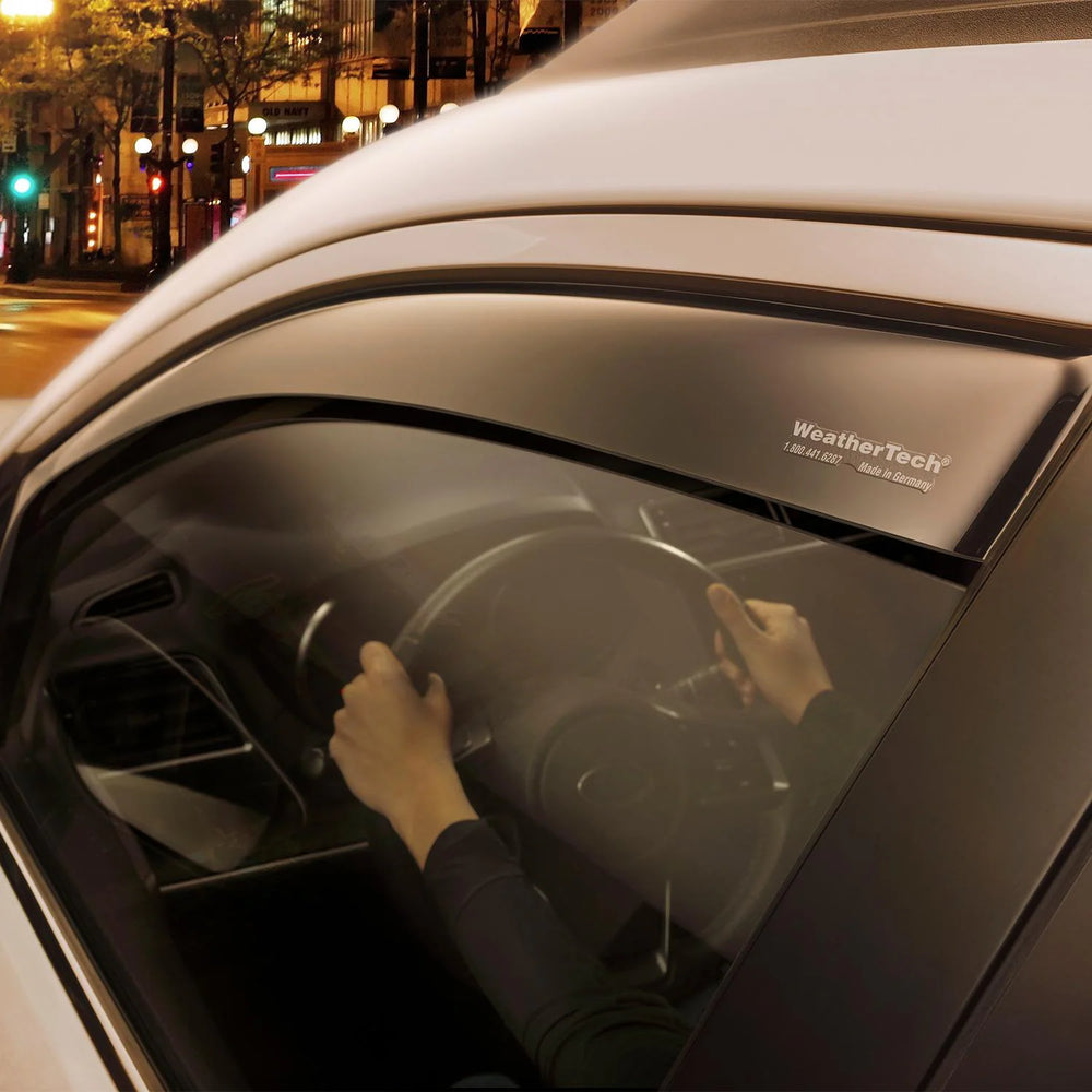 WeatherTech 18-24 BMW X3 M40i Rear Rear Side Window Deflectors-Dark Tint