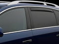 WeatherTech 17-24 Nissan Titan (Incl. XD) CC Rear Side Window Deflectors - Dark Smoke