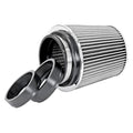 Spectre Adjustable Conical Air Filter 5-1/2in. Tall (Fits 3in. / 3-1/2in. / 4in. Tubes) - White