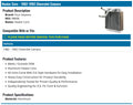 FOUR SEASONS auto part