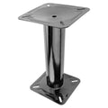 SEAT PEDESTAL 13" STAMPED BLK COATE