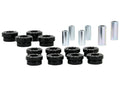 Control arm - upper and lower bushing 12 Bushings 6 Tubes Grease