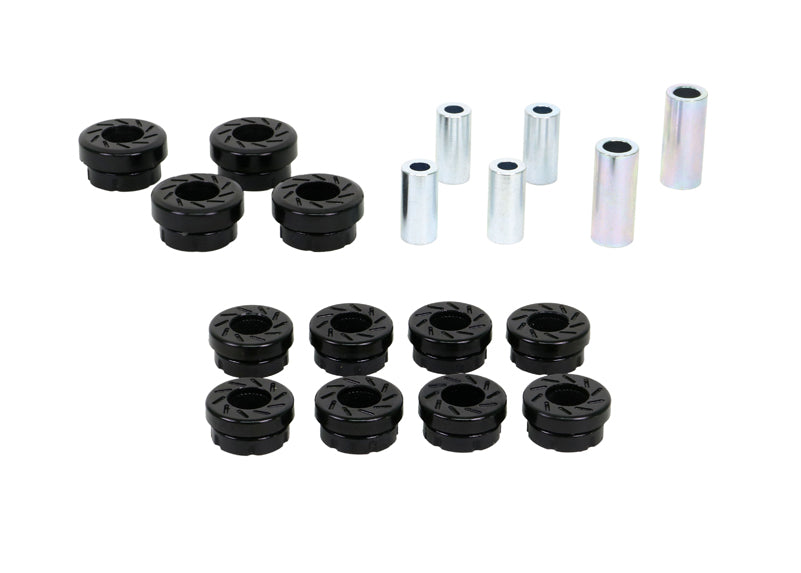 Control arm - upper and lower bushing 12 Bushings 6 Tubes Grease