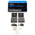 R1 71-73 Plymouth CRICKET Front Semi Met Pads & Hardware Kit