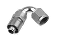 12 AN 120 DEGREE CRIMP STYLE HOSE END CLEAR