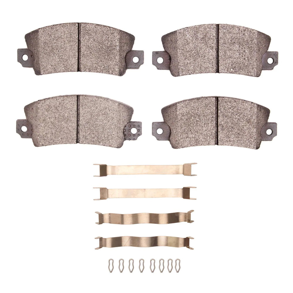 R1 71-83 Renault R12 Front Semi Met Pads & Hardware Kit