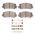 R1 71-83 Renault R12 Front Semi Met Pads & Hardware Kit