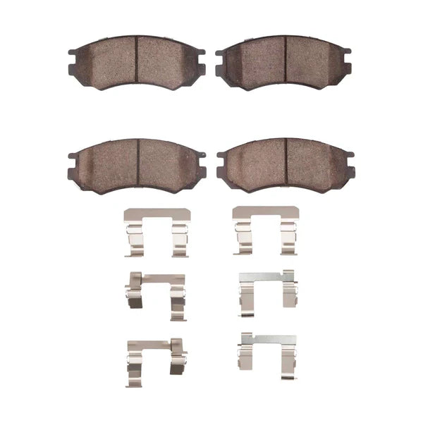 R1 91-00 Nissan Nx Front Semi Met Brake Pads and Hardware Kit