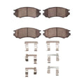 R1 91-00 Nissan Nx Front Semi Met Brake Pads and Hardware Kit