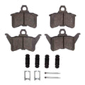 DFC 88-90 Dodge Dynasty Rear 4000 HybriDynamic Brake Pads and Hardware Kit