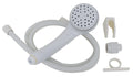 AIRFUSION SHOWER HEAD KIT SEPARATE FLOW CONTROLLER WHITE