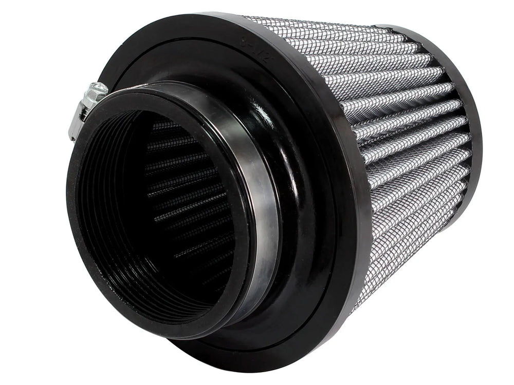 aFe Power aFe POWER Universal Clamp-On Air Filter w/ D2 Dura-Dry Media 3-1/2 IN F x 6 IN B x 4 IN T x 5 IN H 21-35005V