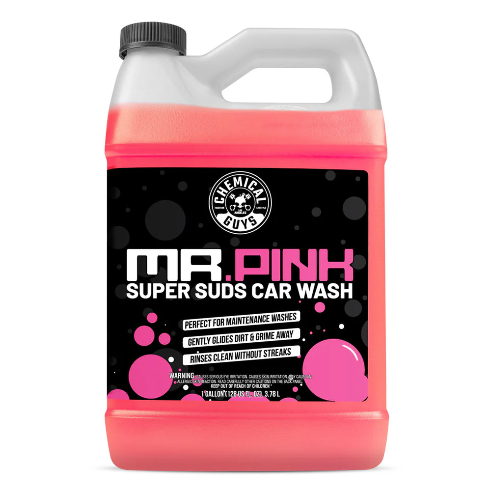 Chemical Guys Mr. Pink Super Suds Shampoo & Superior Surface Cleaning Soap - 1 Gallon