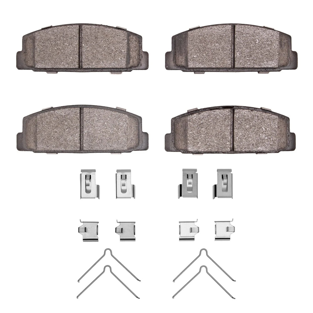 R1 78-83 Dodge Challenger Rear Semi Met Pads & Hardware Kit