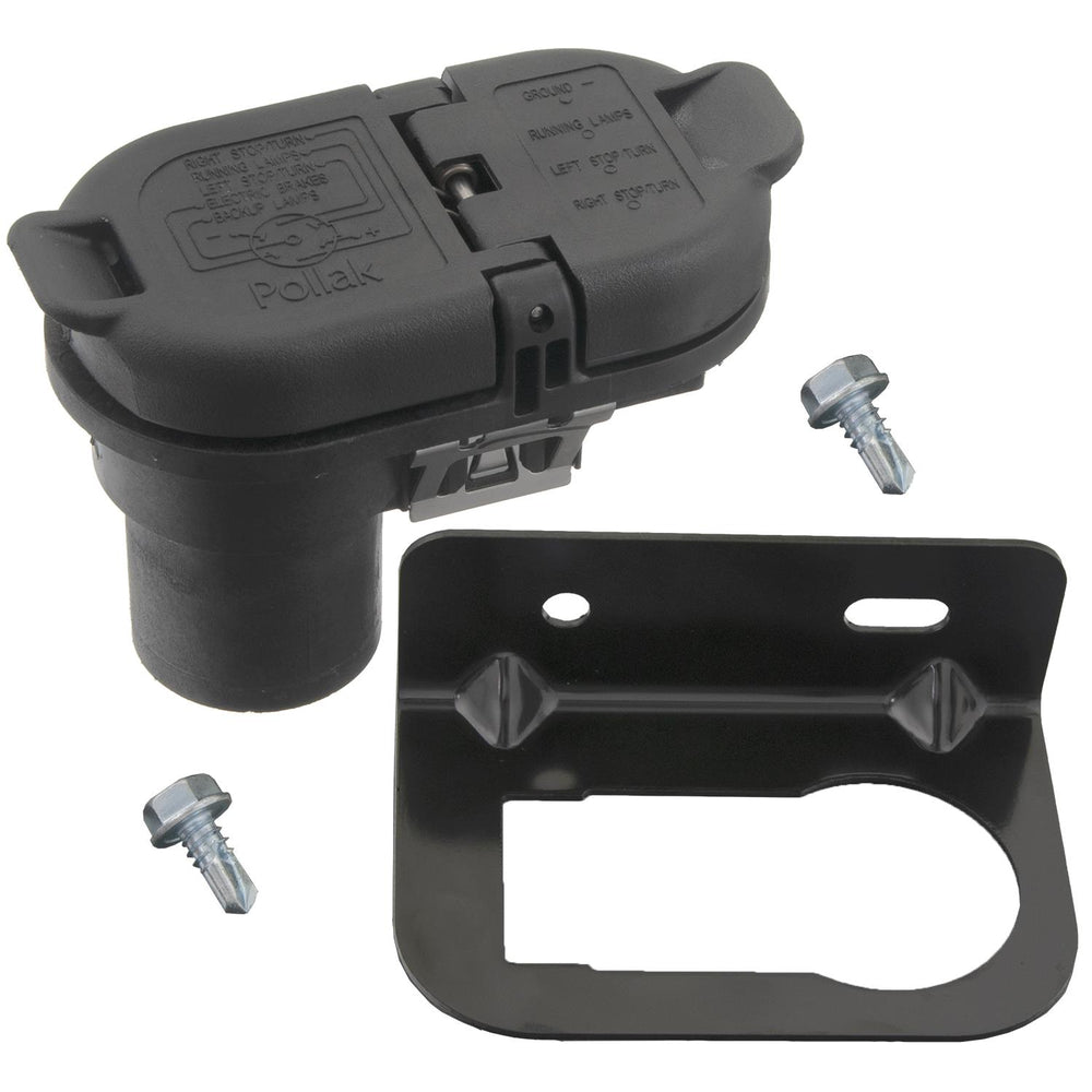 7 WAY BLADE POLYMER RV PLUG TO 7 PO