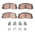 R1 83-86 Dodge Colt Front Ceramic Pads & Hardware Kit