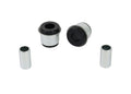 Control arm - upper inner front bushing 2 Shell Bushings 2 Tubes Grease