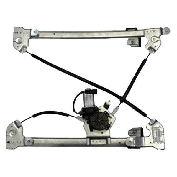 LH FRONT DOOR WINDOW REGULATOR W/ MTR REGULAR CAB/CREW CAB TO 8805 F150 0406