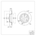R1 Concepts Brake Rotor Fits Acura ILX