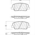 PREMIUM CERAMIC BRAKE PADS SHIMS AN