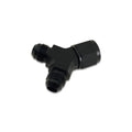 Vibrant Performance - 10905 - 90 Degree Y Adapter, Female Size: -8 AN; Dual Male Size: -6 AN