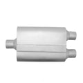 MUFFLER XLERATOR VX PERFORMANCE OVAL 2.25IN ID/OD C/D 19IN OAL AS