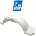 PLASTIC FENDER 14' WHITE