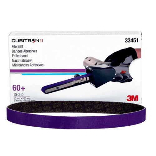 3M CUBITRON II FILE BELT 3/4 IN