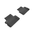3D MAXpider 2008-2014 Mini Clubman Kagu 2nd Row Floormats - Black