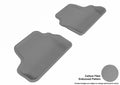 3D MAXpider 2007-2013 BMW 3 Series E93 Kagu 2nd Row Floormats - Gray