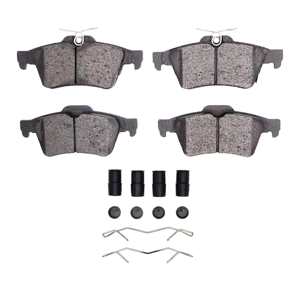 R1 2018-2022 Ford EcoSport Rear R1 Ceramic Pads & Hardware Kit