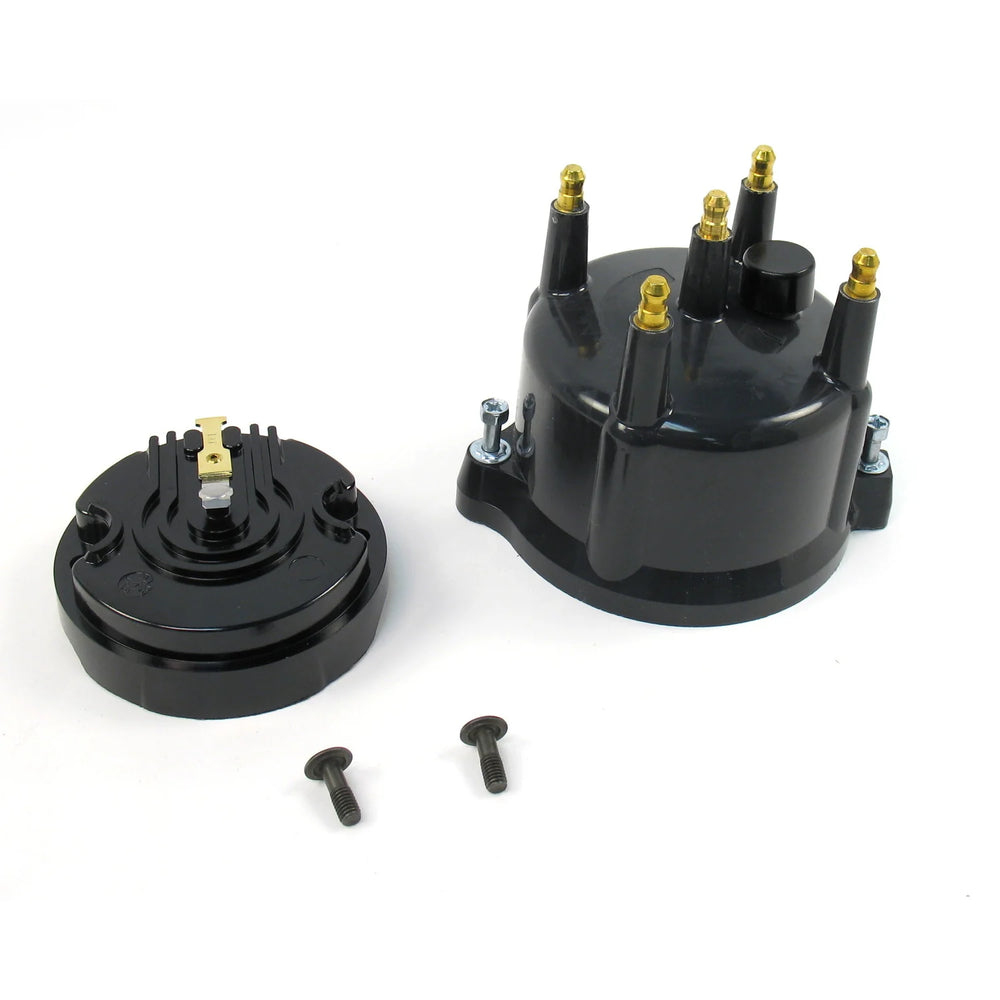 CAP & ROTOR KIT 4 CYL BILLET