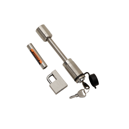 CLASS II/III/IV 5/8IN COMBO LOCK SET W/STAINLESS DOGBONE RCVR LOCK & STAINLESS