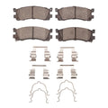 R1 92-98 Mazda 929 Rear Ceramic Pads & Hardware Kit