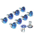 NRG Fender Washer Kit (TI Series) M6 Bolts For Plastic (TI Burn Washer/TI Burn Screw) - Set of 10