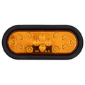 ROUND RED LIGHTS WITH GROMMET - 4 INCH 14 LED