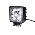 ~(2 lbs. 6X5X2)~ 4 Inch Work Light 27 Watt 60 Degree Flood Fracture Series Quake LED