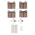 R1 73-80 Audi Fox Front Semi Met Pads & Hardware Kit