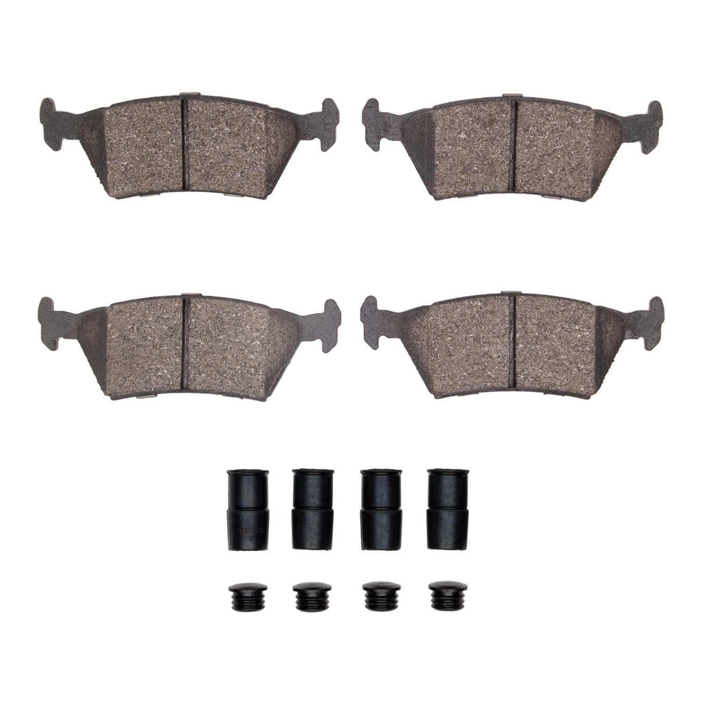 R1 85-88 Chrysler Daytona Rear Optimum OE Pads & Hardware Kit